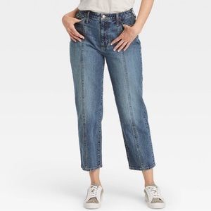 Universal Thread Women's High-Rise Vintage Straight Jeans | Medium Blue | 16/33R